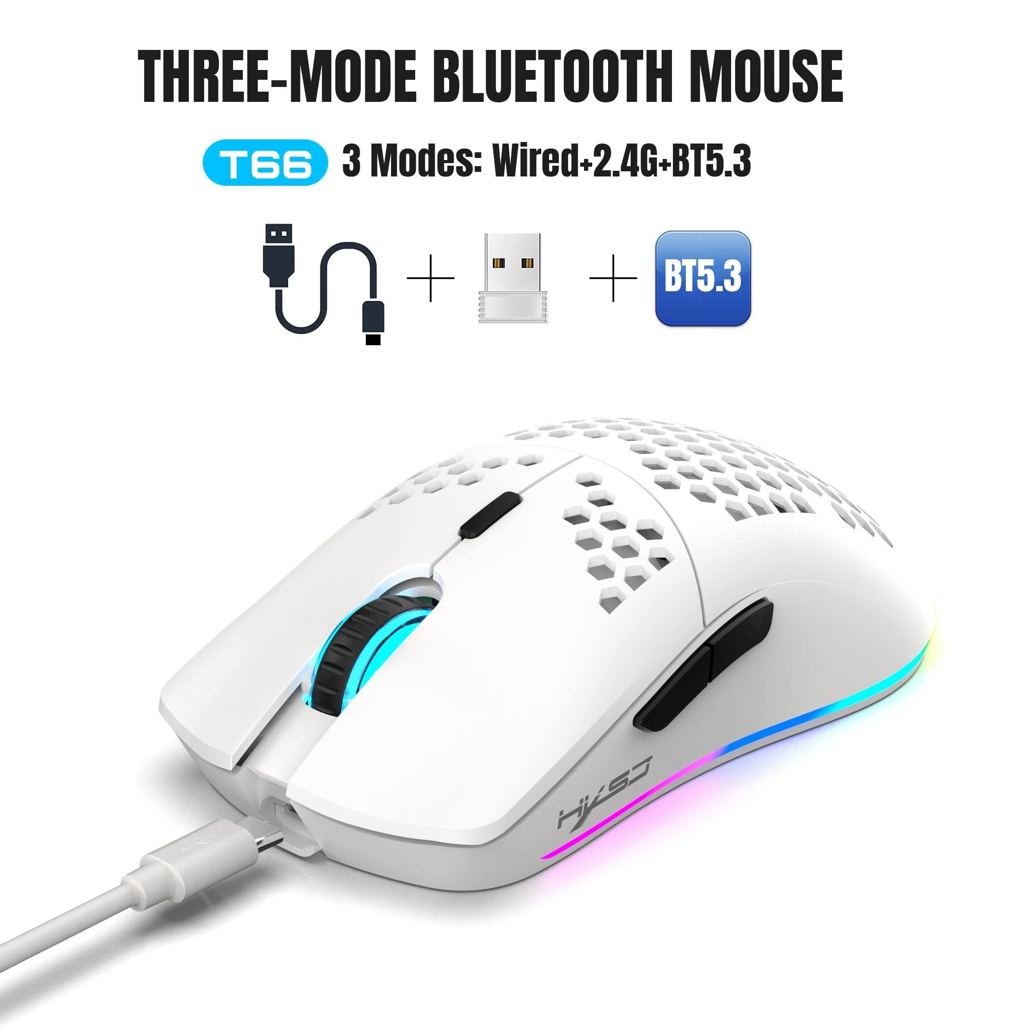 HXSJ T66 Wireless gaming mouse